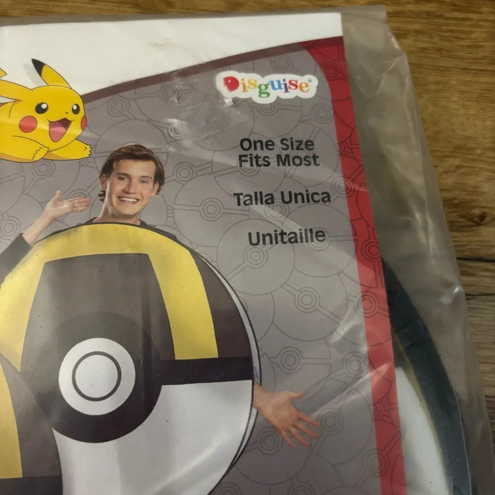 Disguise Pokémon Ultra Ball Pop Out Halloween Dress Up Costume NEW